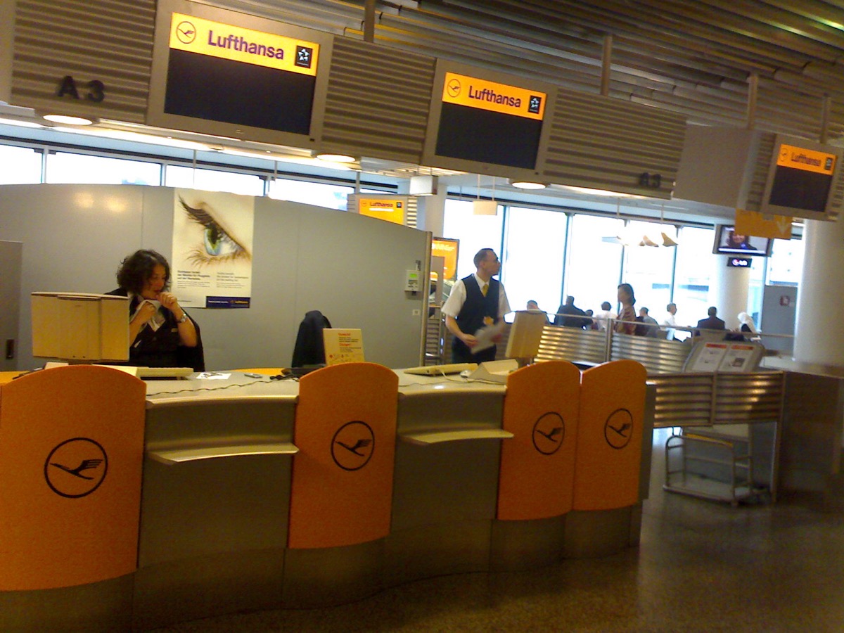 Lufthansa flygplan