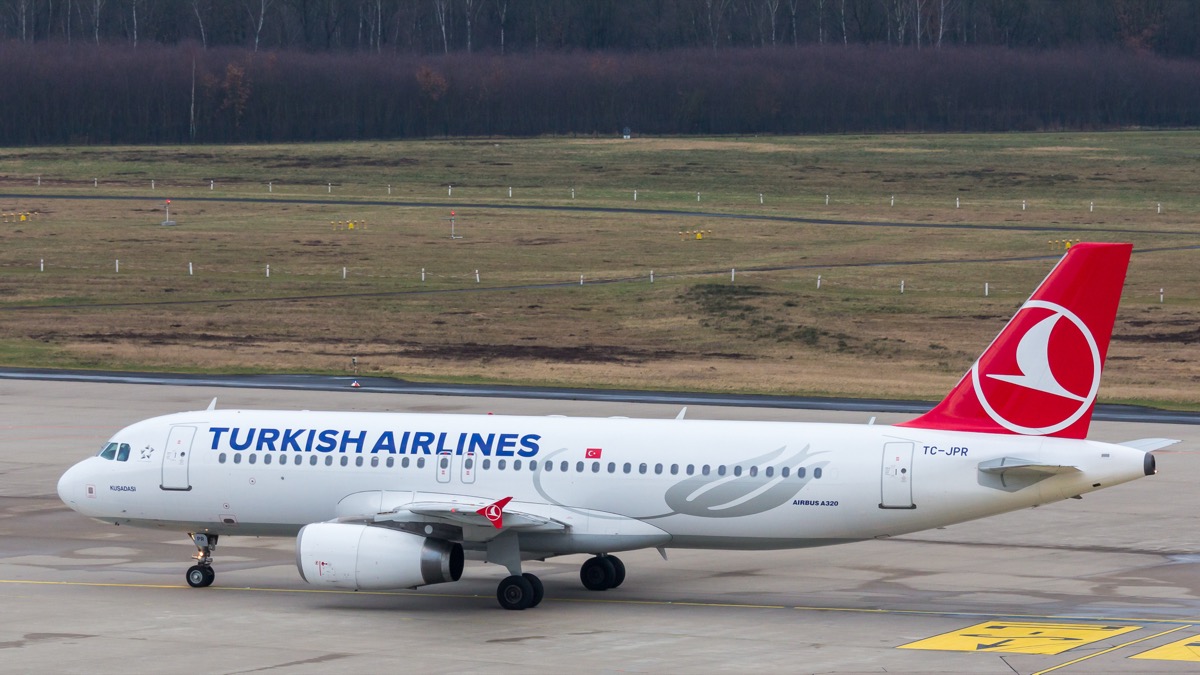 Turkish Airlines flygplan