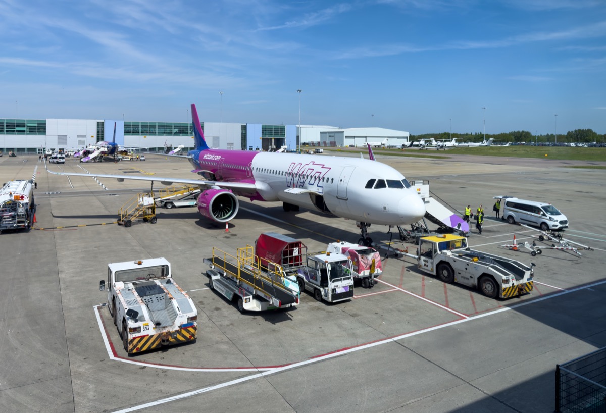 Wizz Air flygplan